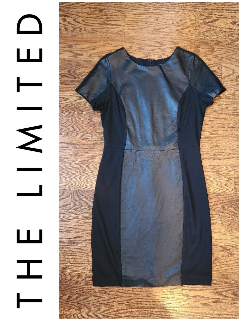 Vegan Leather Sheath Dress